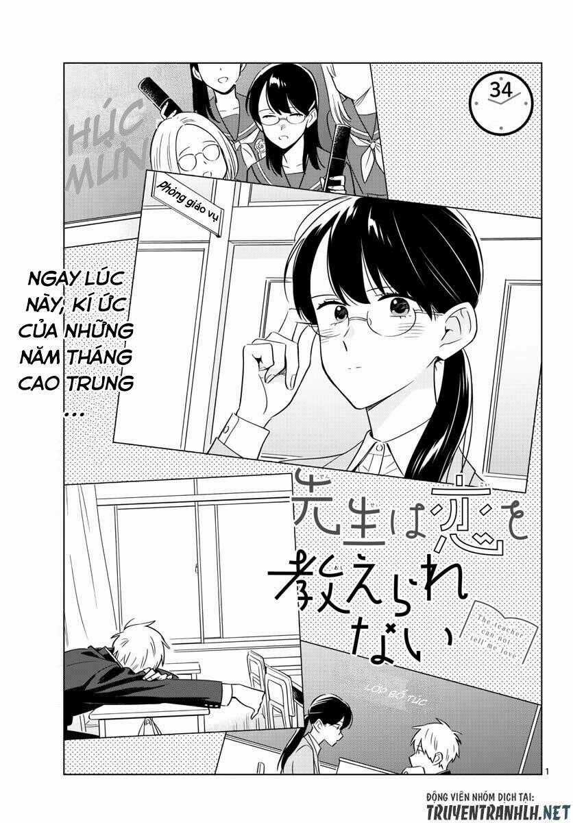 SENSEI WA KOI O OSHIE RARENAI Chapter 34 trang 1