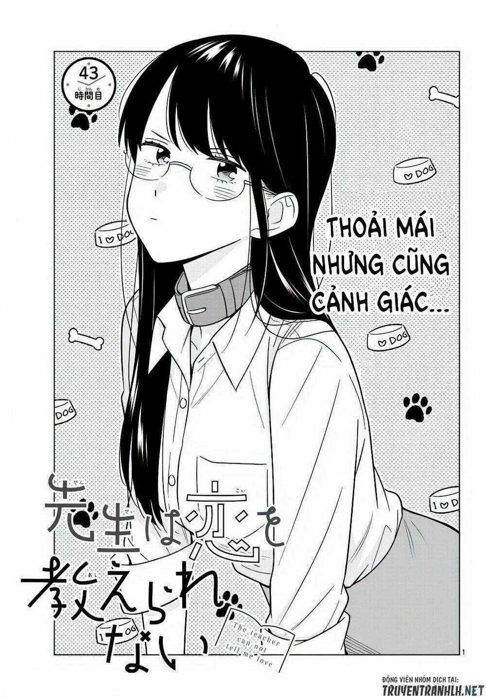 SENSEI WA KOI O OSHIE RARENAI Chapter 43 trang 1