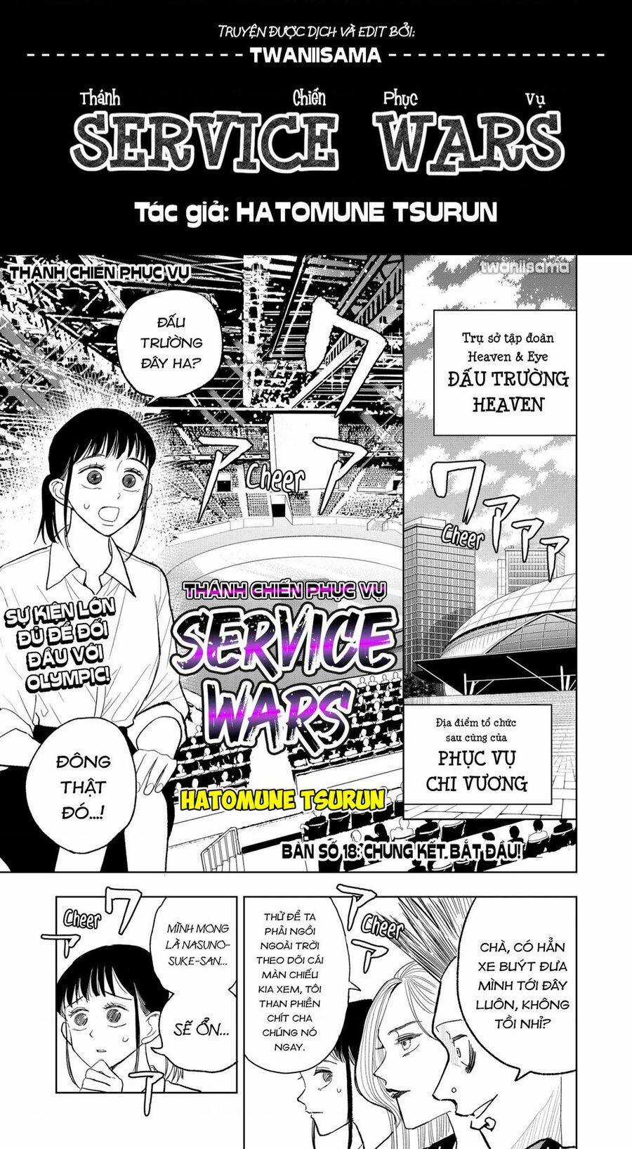 Service Wars - Thánh Chiến Phục Vụ Chapter 18 trang 0