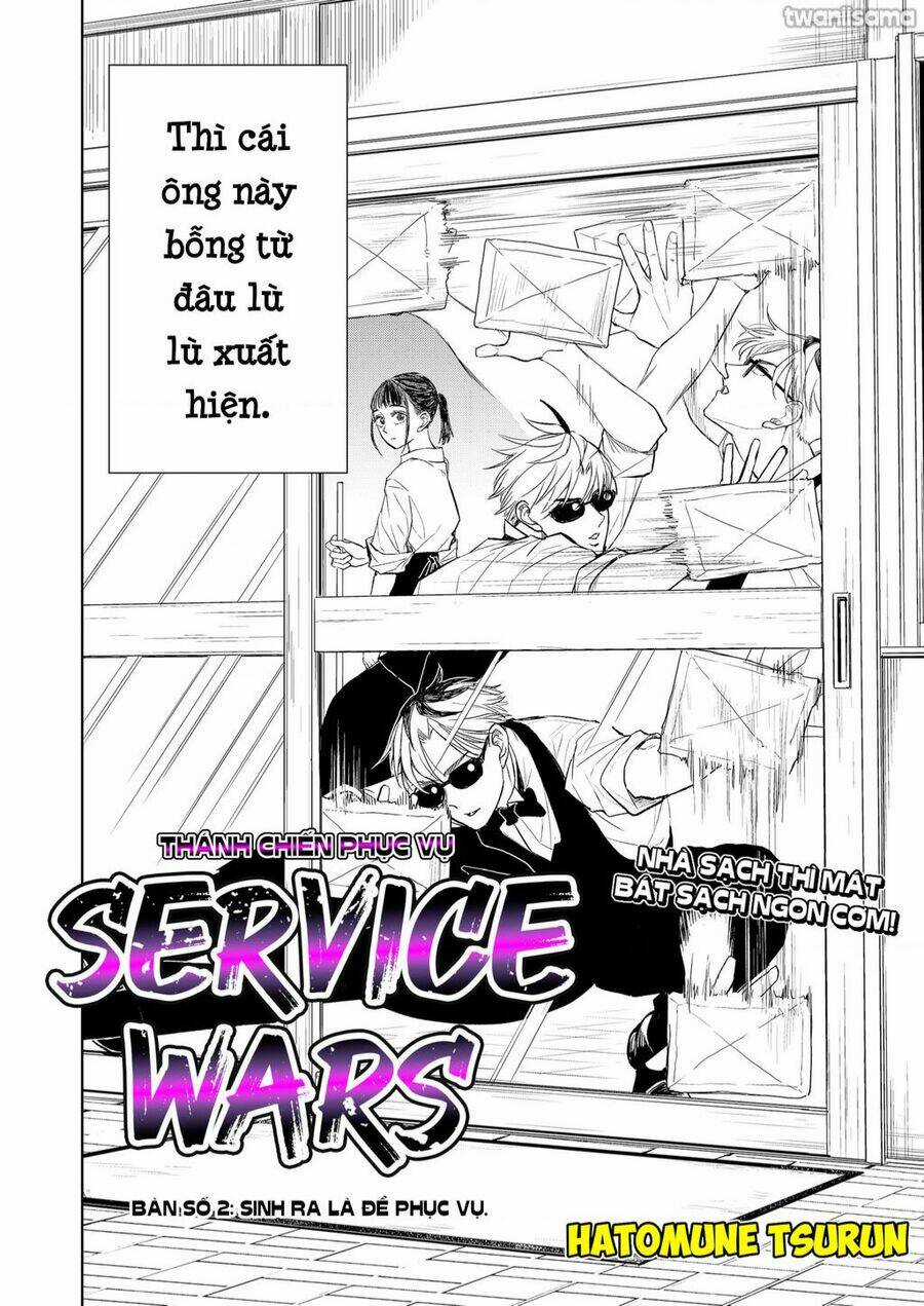 Service Wars - Thánh Chiến Phục Vụ Chapter 2 trang 1