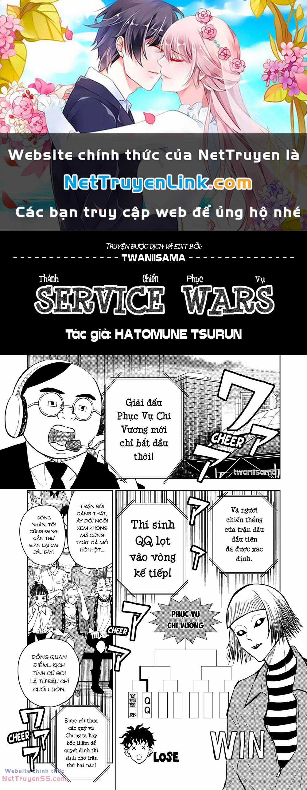 Service Wars - Thánh Chiến Phục Vụ Chapter 20 trang 0