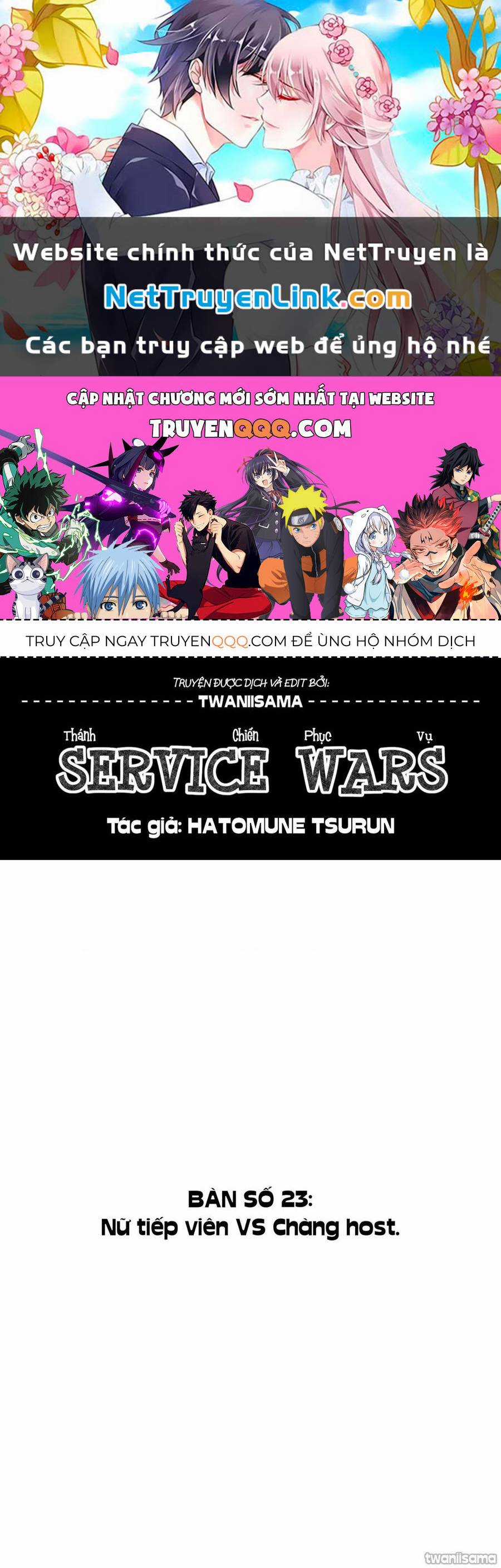 Service Wars - Thánh Chiến Phục Vụ Chapter 23 trang 0