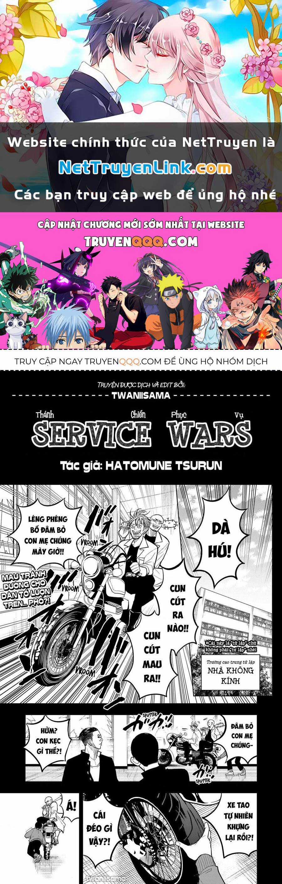 Service Wars - Thánh Chiến Phục Vụ Chapter 24 trang 0