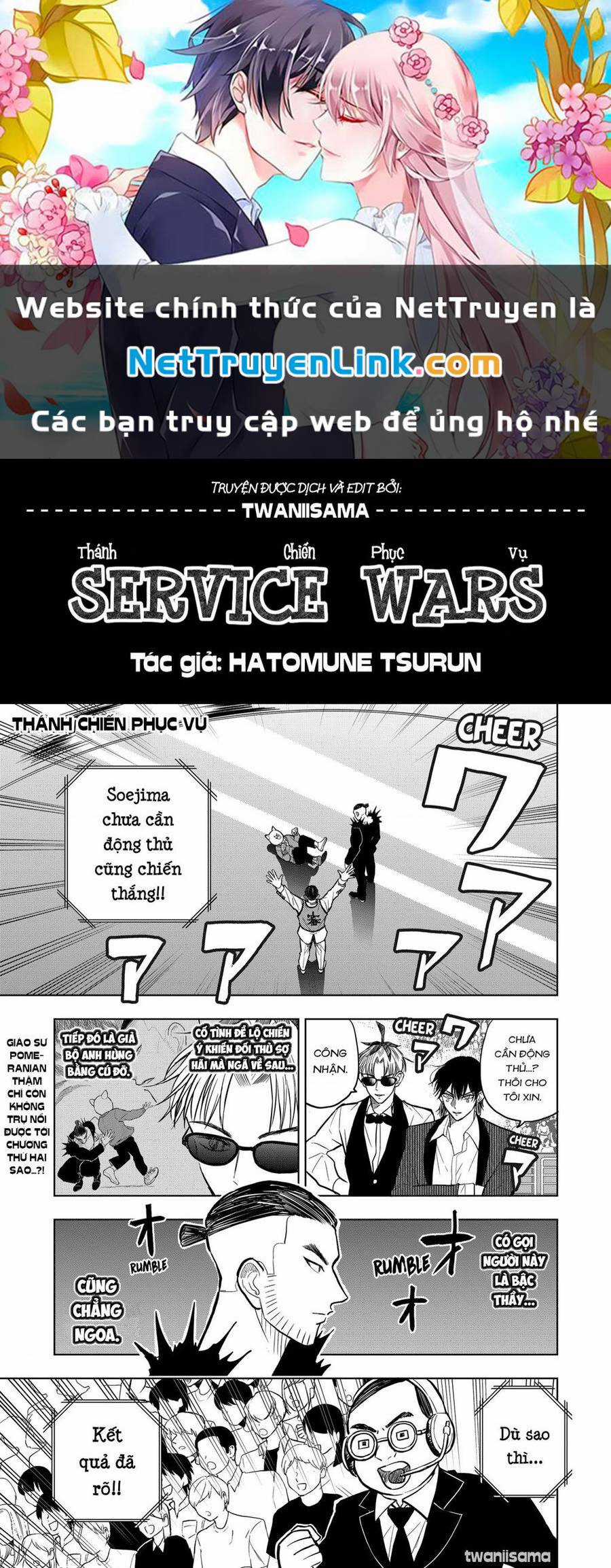 Service Wars - Thánh Chiến Phục Vụ Chapter 25 trang 0