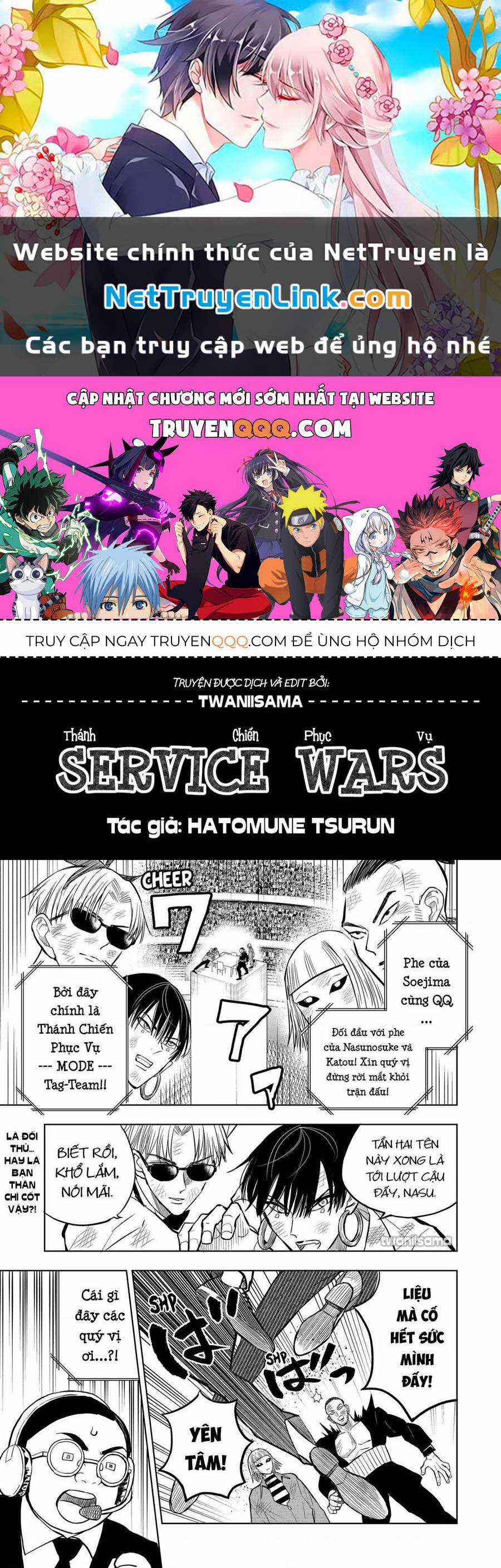 Service Wars - Thánh Chiến Phục Vụ Chapter 27 trang 0