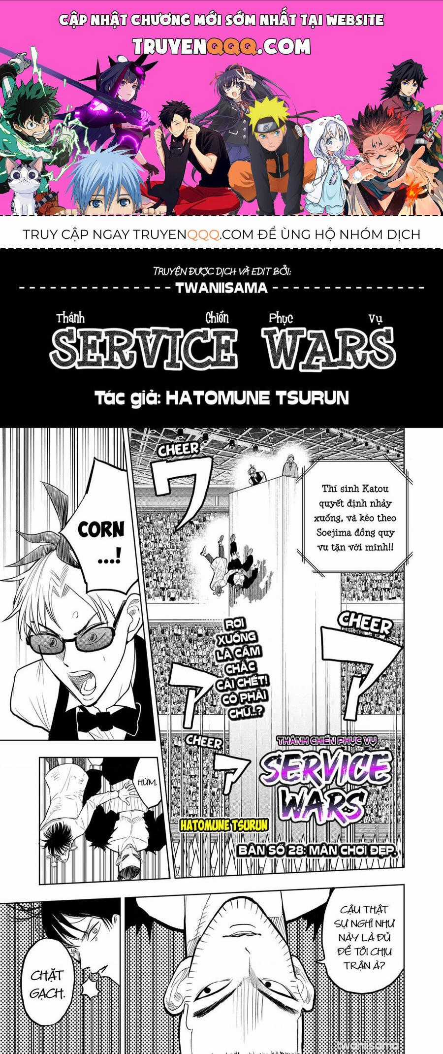 Service Wars - Thánh Chiến Phục Vụ Chapter 28 trang 0