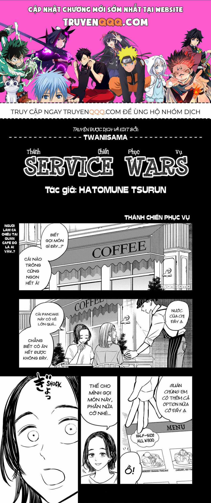 Service Wars - Thánh Chiến Phục Vụ Chapter 29 trang 0