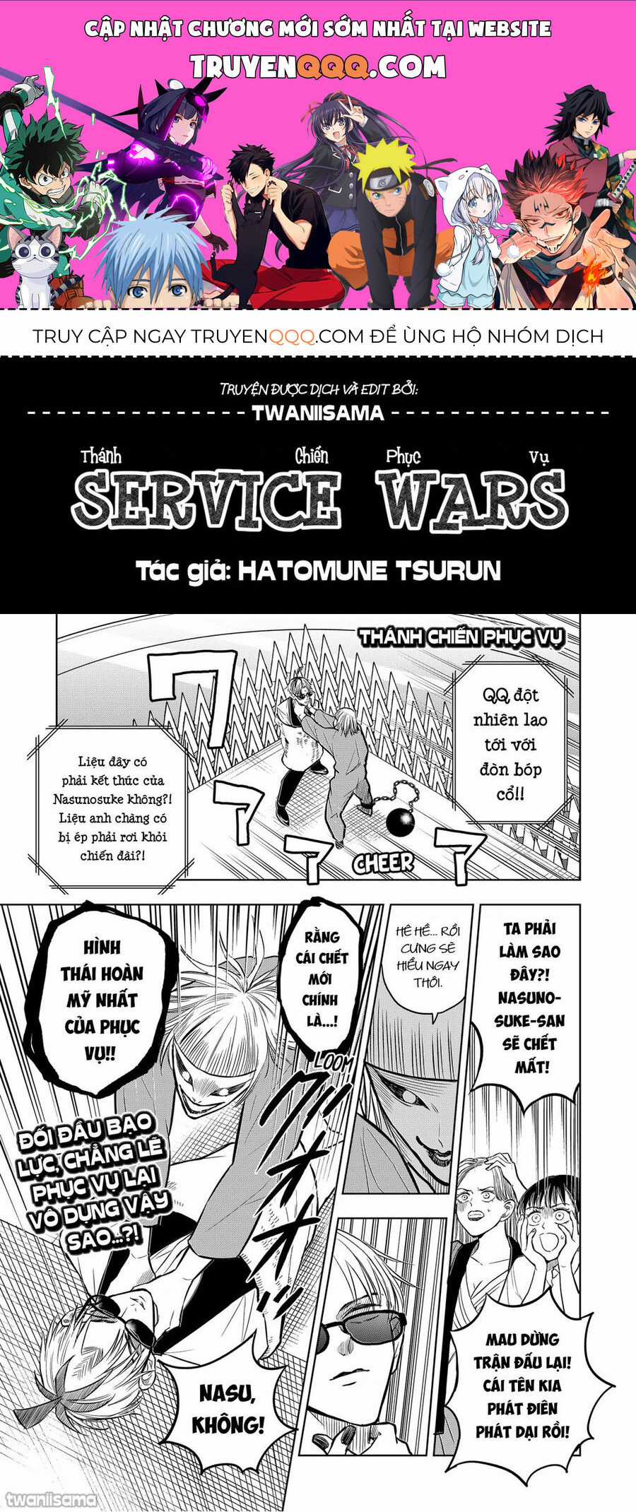 Service Wars - Thánh Chiến Phục Vụ Chapter 30 trang 0