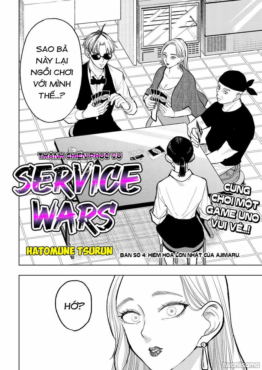 Service Wars - Thánh Chiến Phục Vụ Chapter 4 trang 1