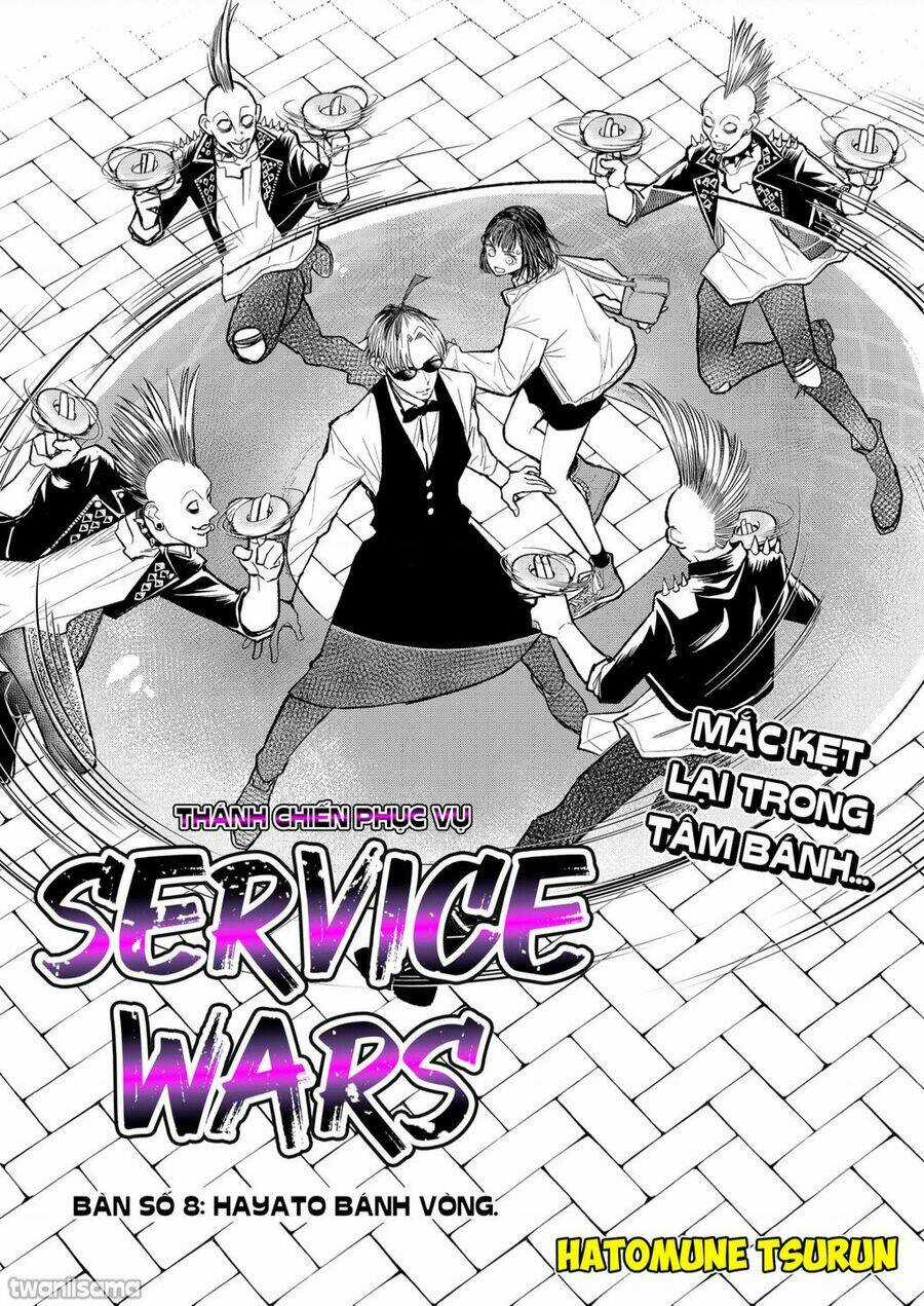 Service Wars - Thánh Chiến Phục Vụ Chapter 8 trang 1