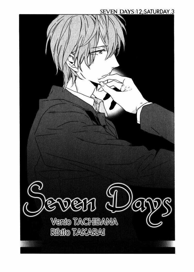 Seven Days Chapter 12 trang 1