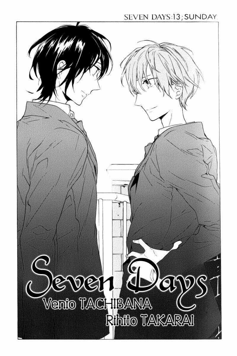 Seven Days Chapter 13 trang 1