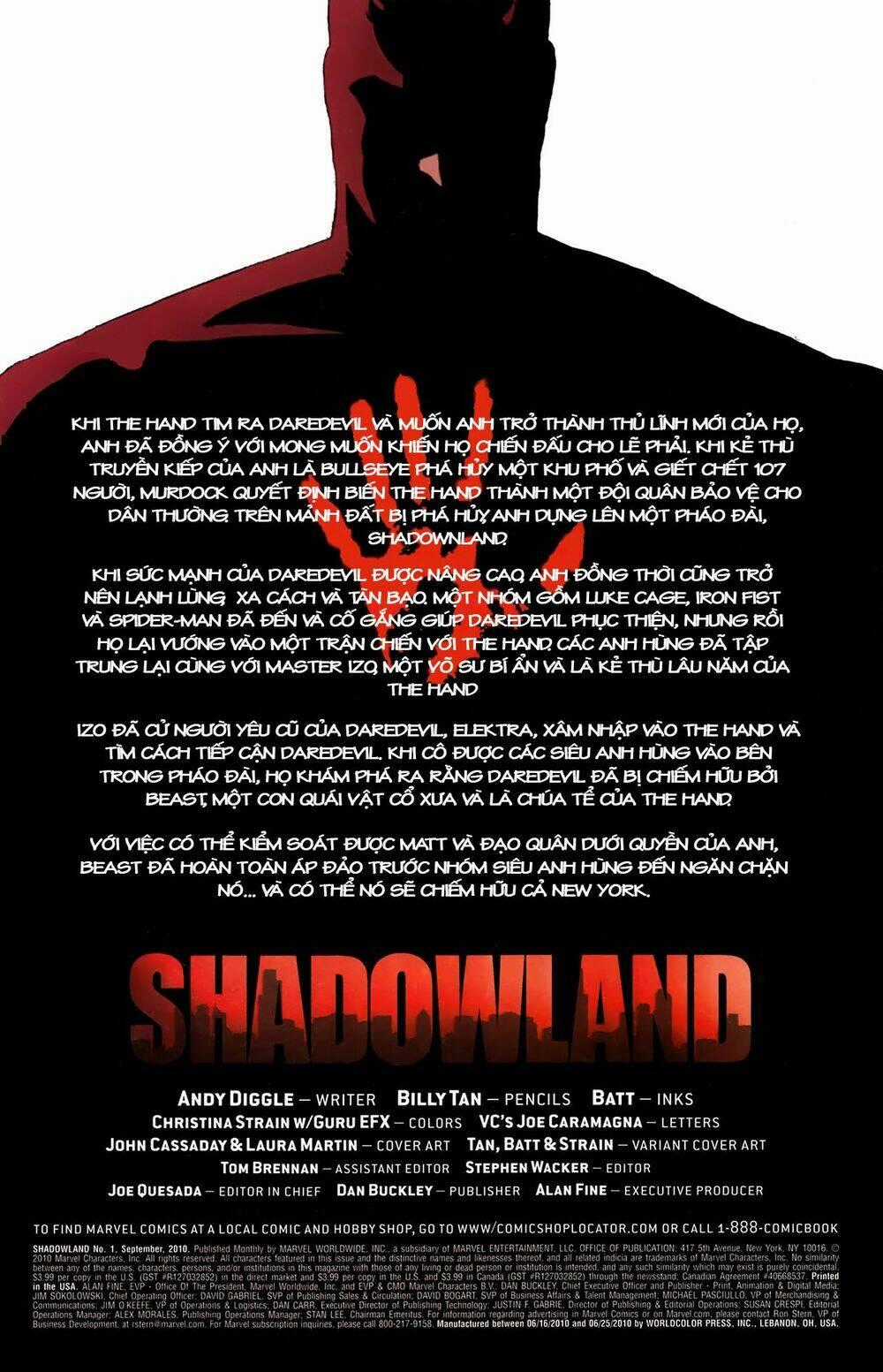 Shadowland Chapter 5 trang 1