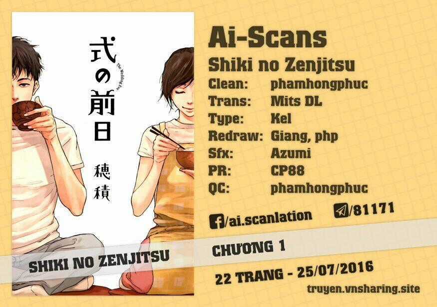 Shiki No Zenjitsu Chapter 1 trang 0