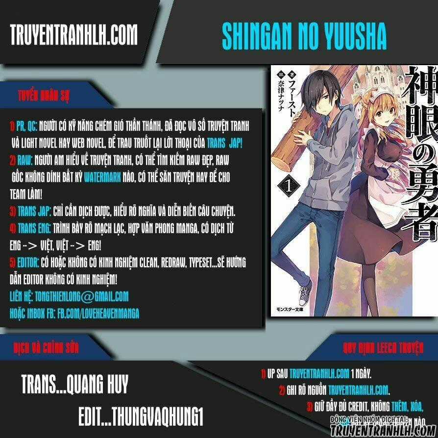 Shingan No Yuusha Chapter 2 trang 0