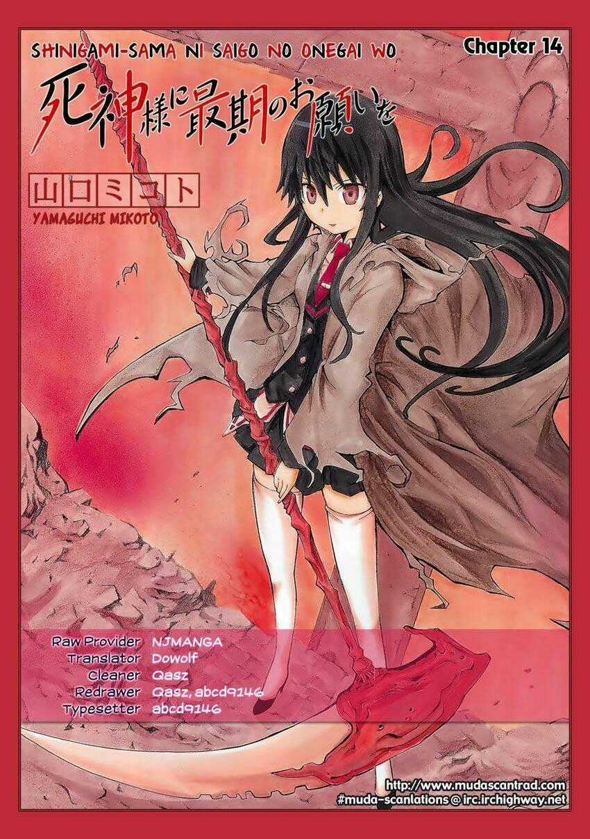 Shinigami-Sama Ni Saigo No Onegai Wo Chapter 15 trang 1