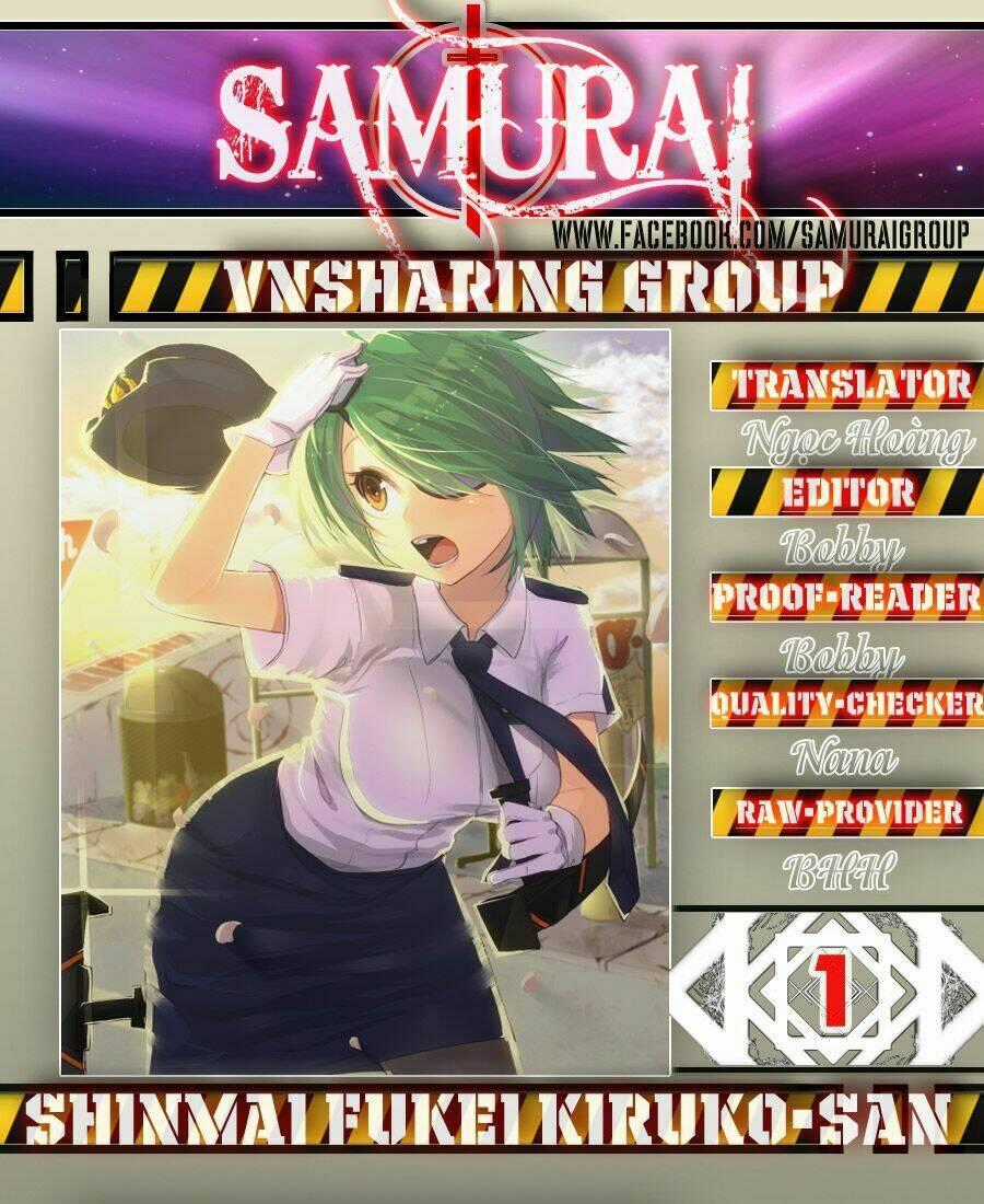 Shinmai fukei Kiruko-san Chapter 1 trang 0