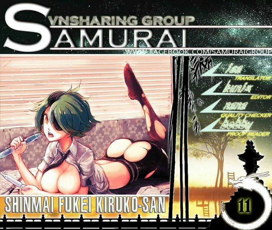 Shinmai fukei Kiruko-san Chapter 11 trang 0