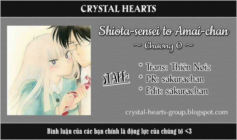 Shiota-Sensei To Amai-Chan Chapter 0 trang 0