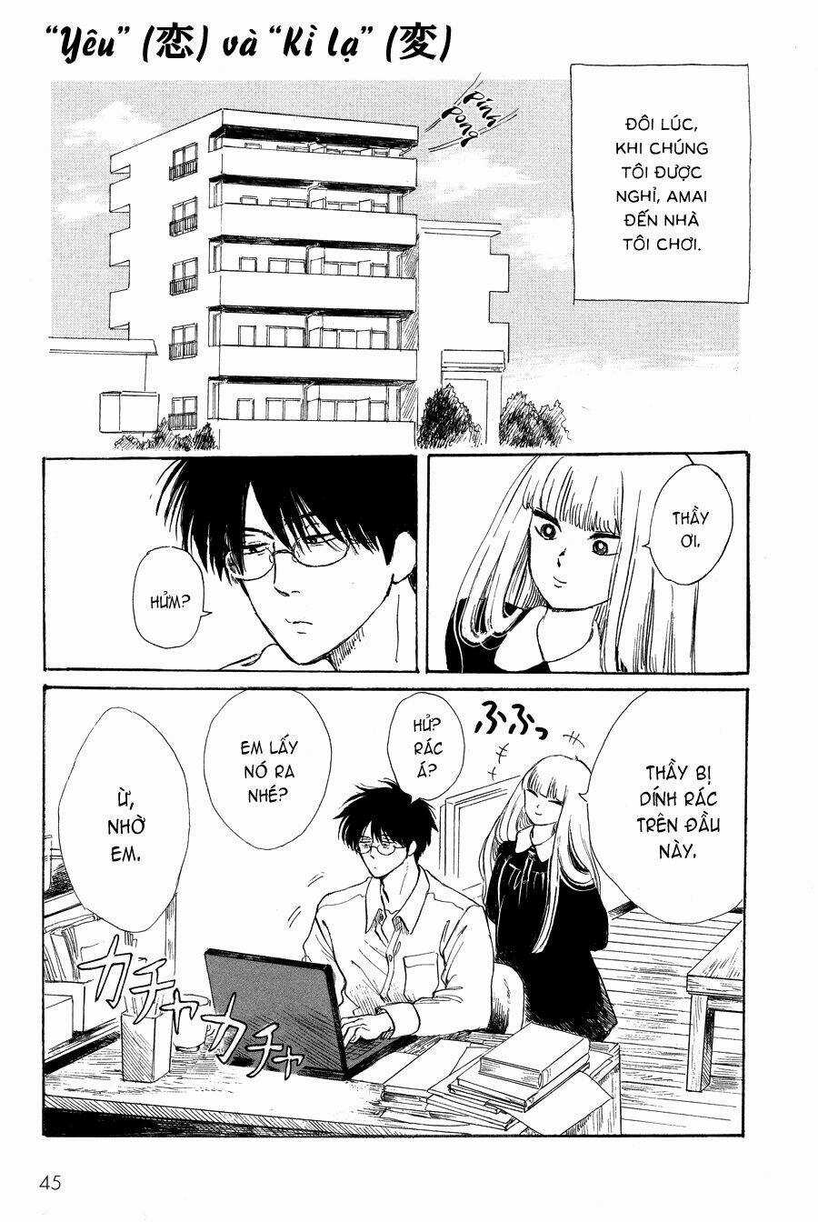 Shiota-Sensei To Amai-Chan Chapter 3 trang 0