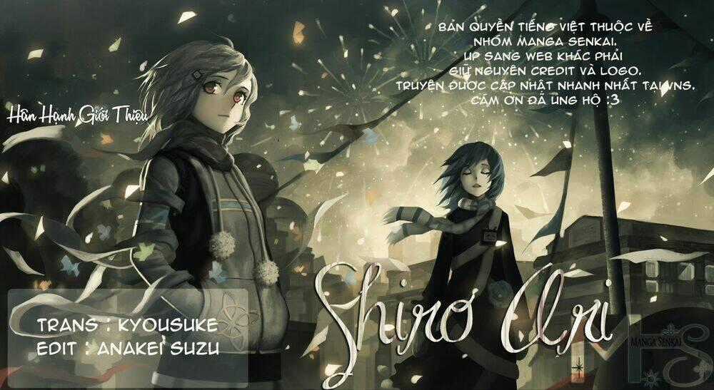 Shiro Ari Chapter 1 trang 0