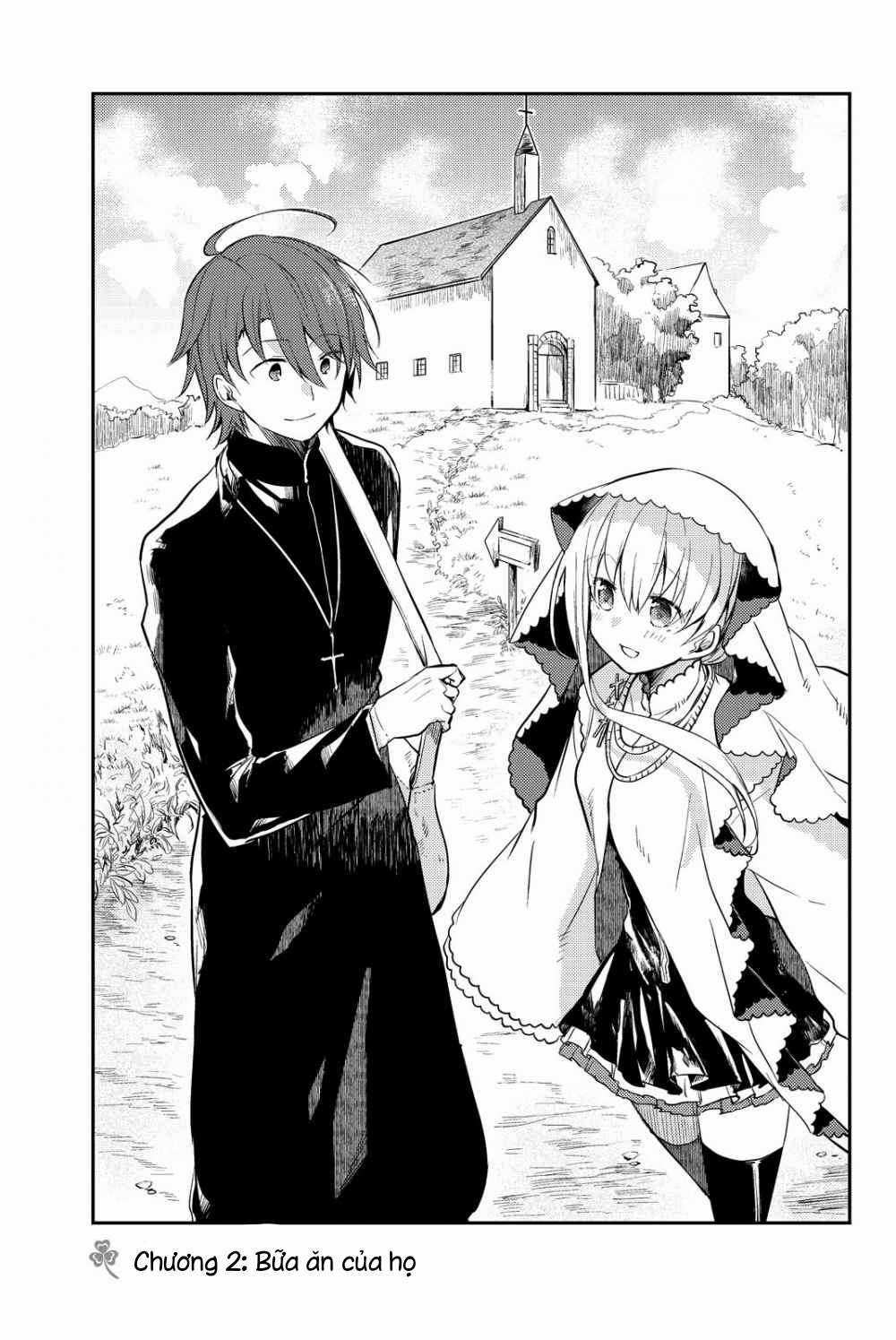 Shiro Seijo to Kuro Bokushi Chapter 2 trang 1