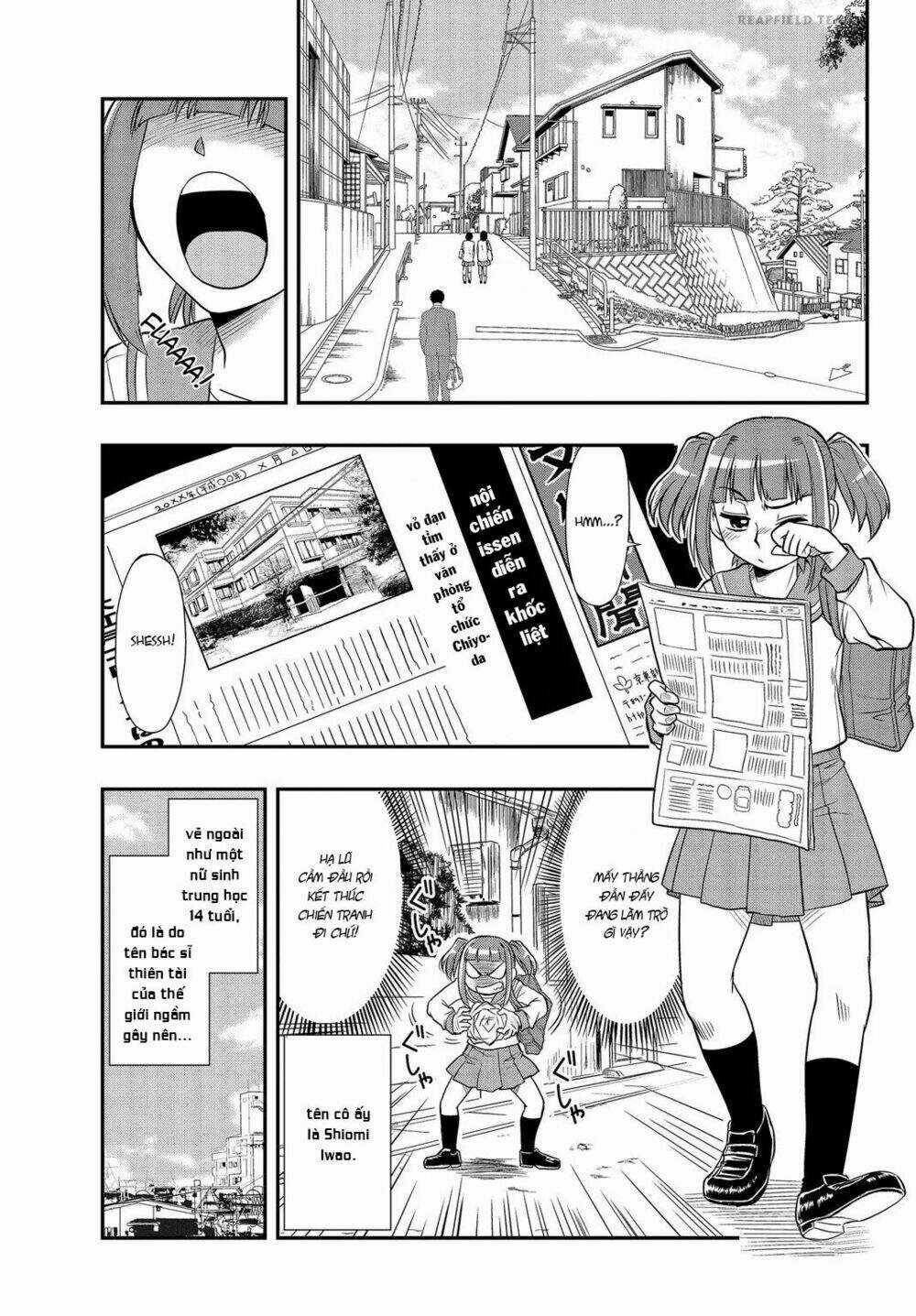 Shitei Bouryoku Shoujo Shiomi-Chan Chapter 3 trang 1