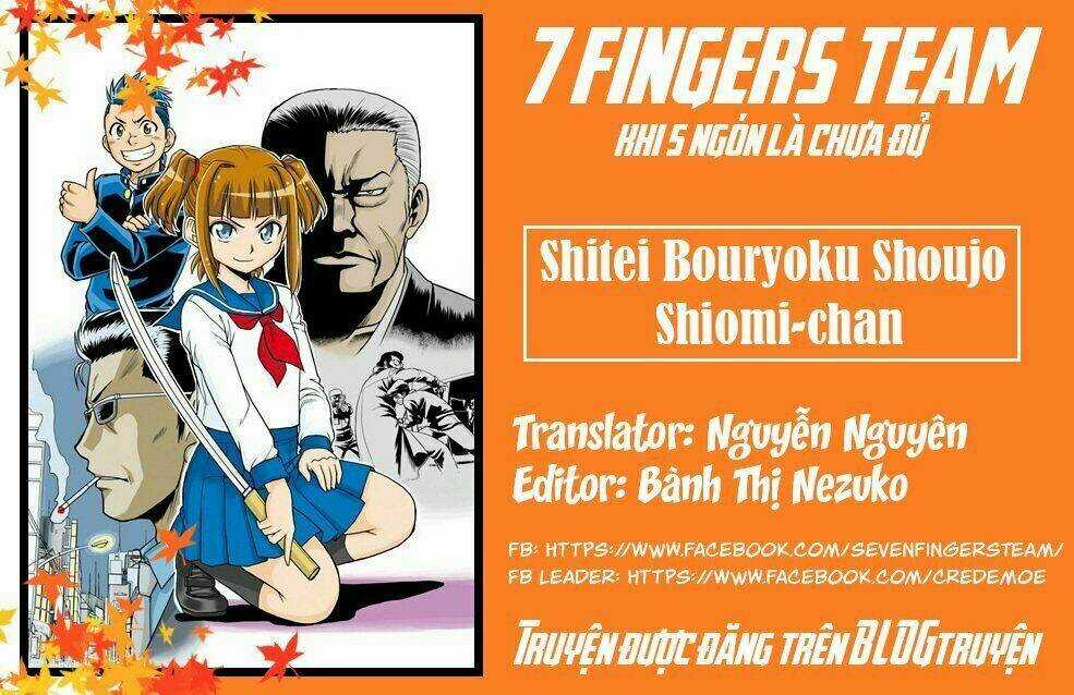 Shitei Bouryoku Shoujo Shiomi-Chan Chapter 8 trang 1