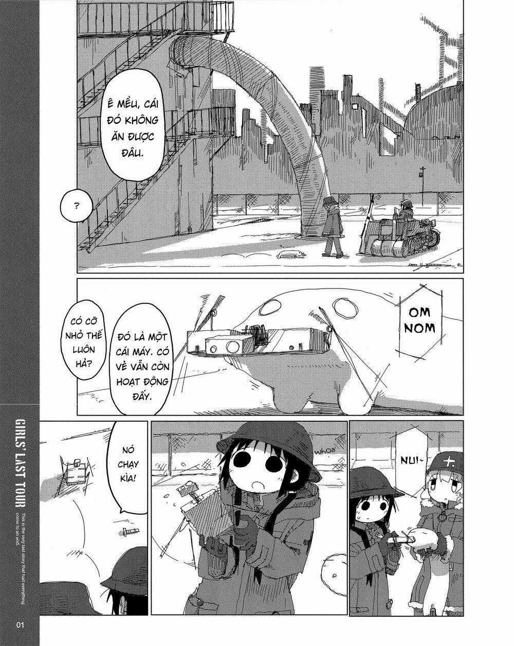 Shoujo Shuumatsu Ryokou Chapter 43.5 trang 0