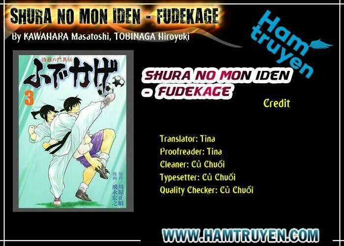 Shura no Mon Iden - Fudekage Chapter 2.1 trang 1