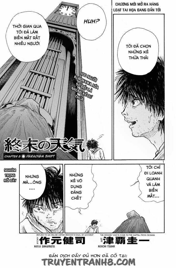 Shuumatsu No Tenki Chapter 8 trang 1