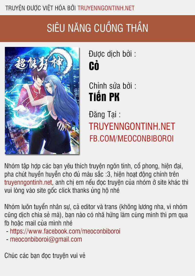 Siêu Năng Cuồng Thần Chapter 16 trang 0