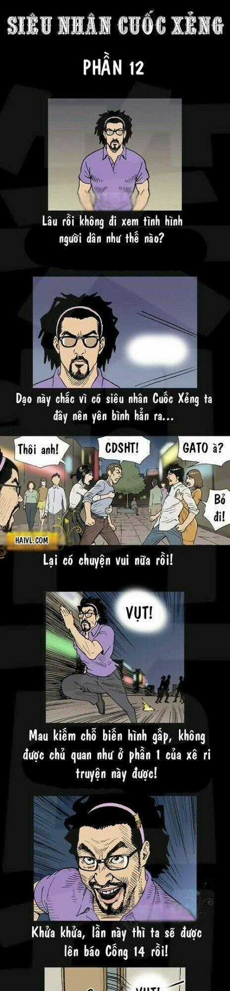 Siêu Nhân Cuốc Xẻng Chapter 12 trang 0