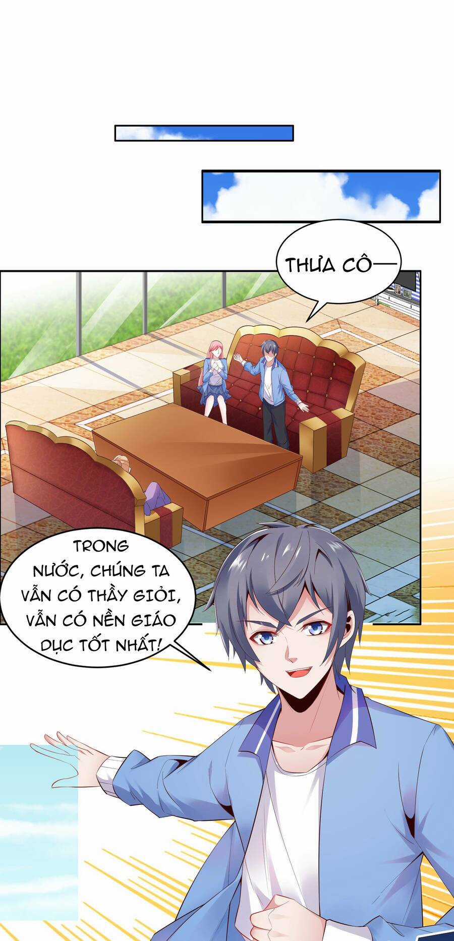 Siêu Thần Hẹn Hò Cùng Hoa Khôi Chapter 9 trang 1