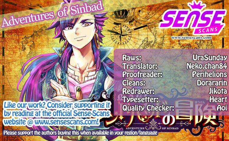 Sinbad No Bouken Chapter 124 trang 0