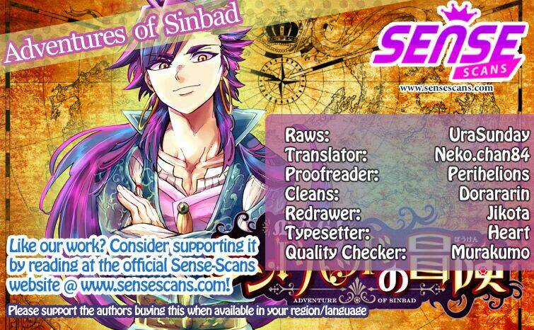 Sinbad No Bouken Chapter 125 trang 0