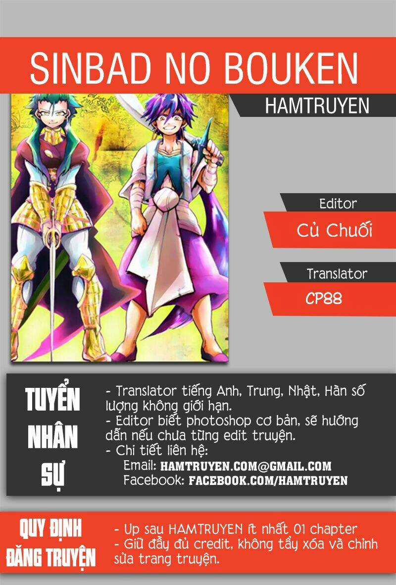 Sinbad No Bouken Chapter 126 trang 0