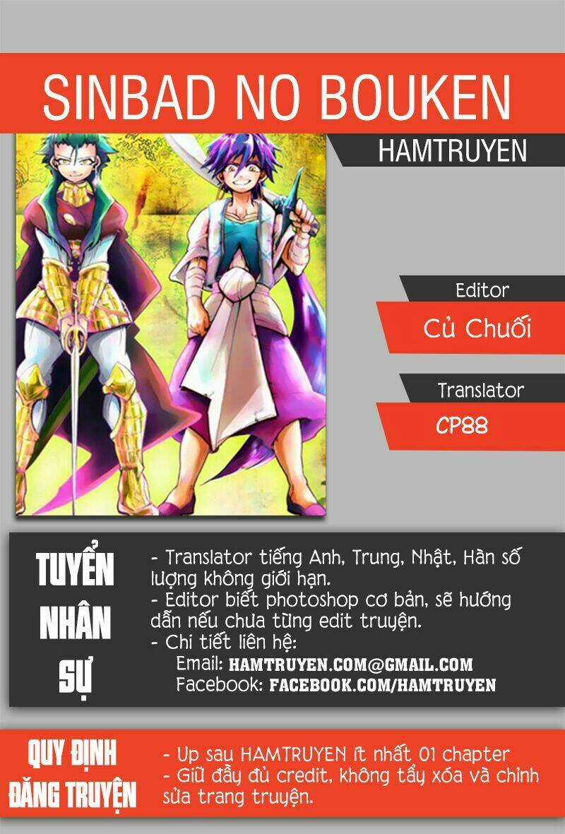 Sinbad No Bouken Chapter 131 trang 0