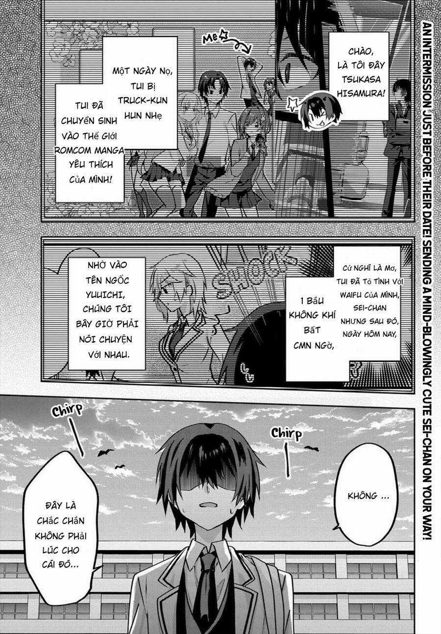 Since I’ve Entered the World of Romantic Comedy Manga, I’ll Do My Best to Make the Losing Heroine Happy. Chapter 3.5 trang 1