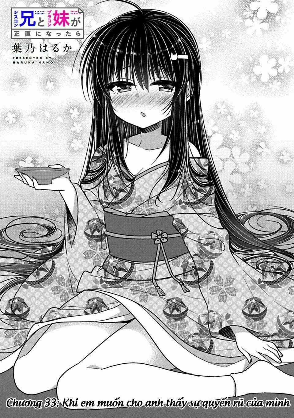 Siscon Ani To Brocon Imouto Ga Shoujiki Ni Nattara Chapter 33 trang 1