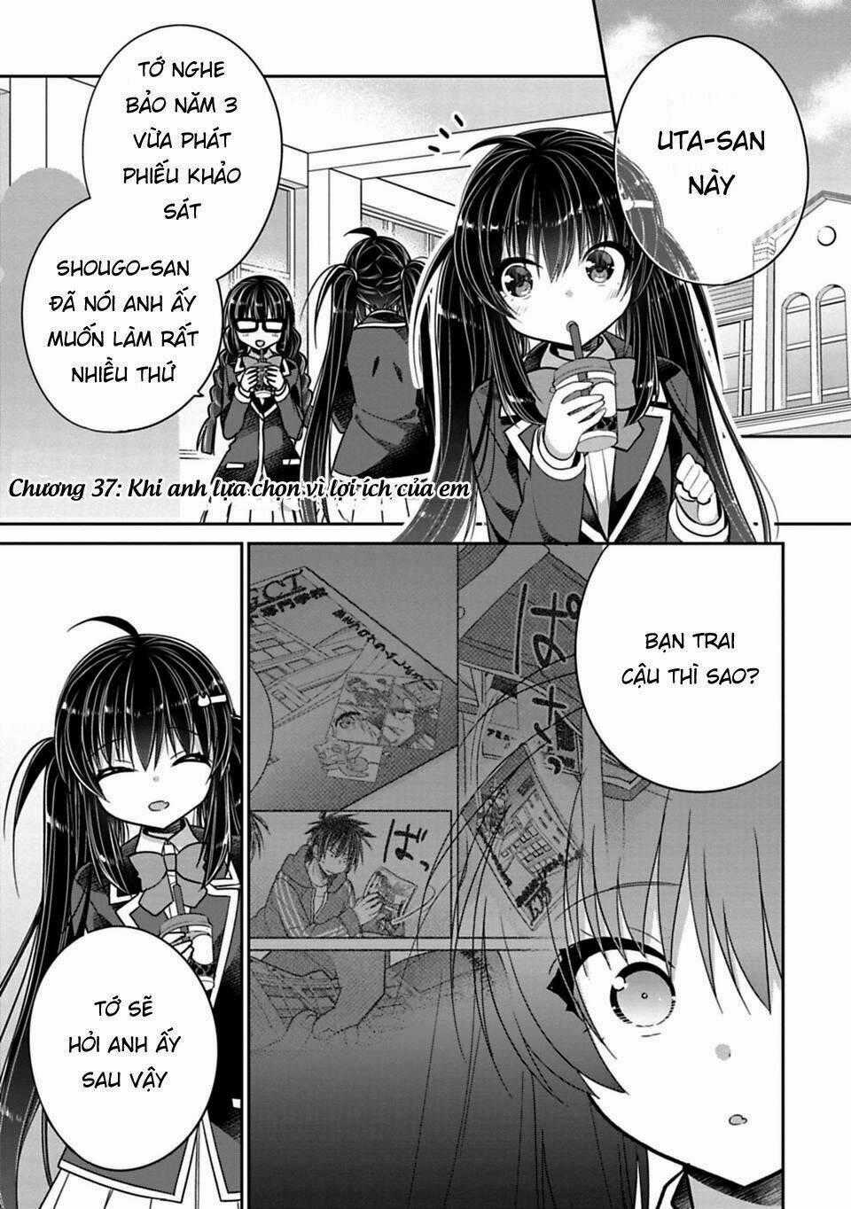 Siscon Ani To Brocon Imouto Ga Shoujiki Ni Nattara Chapter 37 trang 1