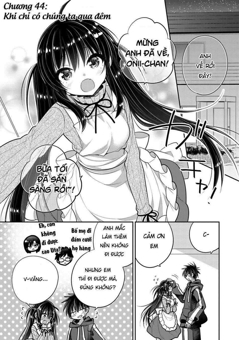 Siscon Ani To Brocon Imouto Ga Shoujiki Ni Nattara Chapter 44 trang 1