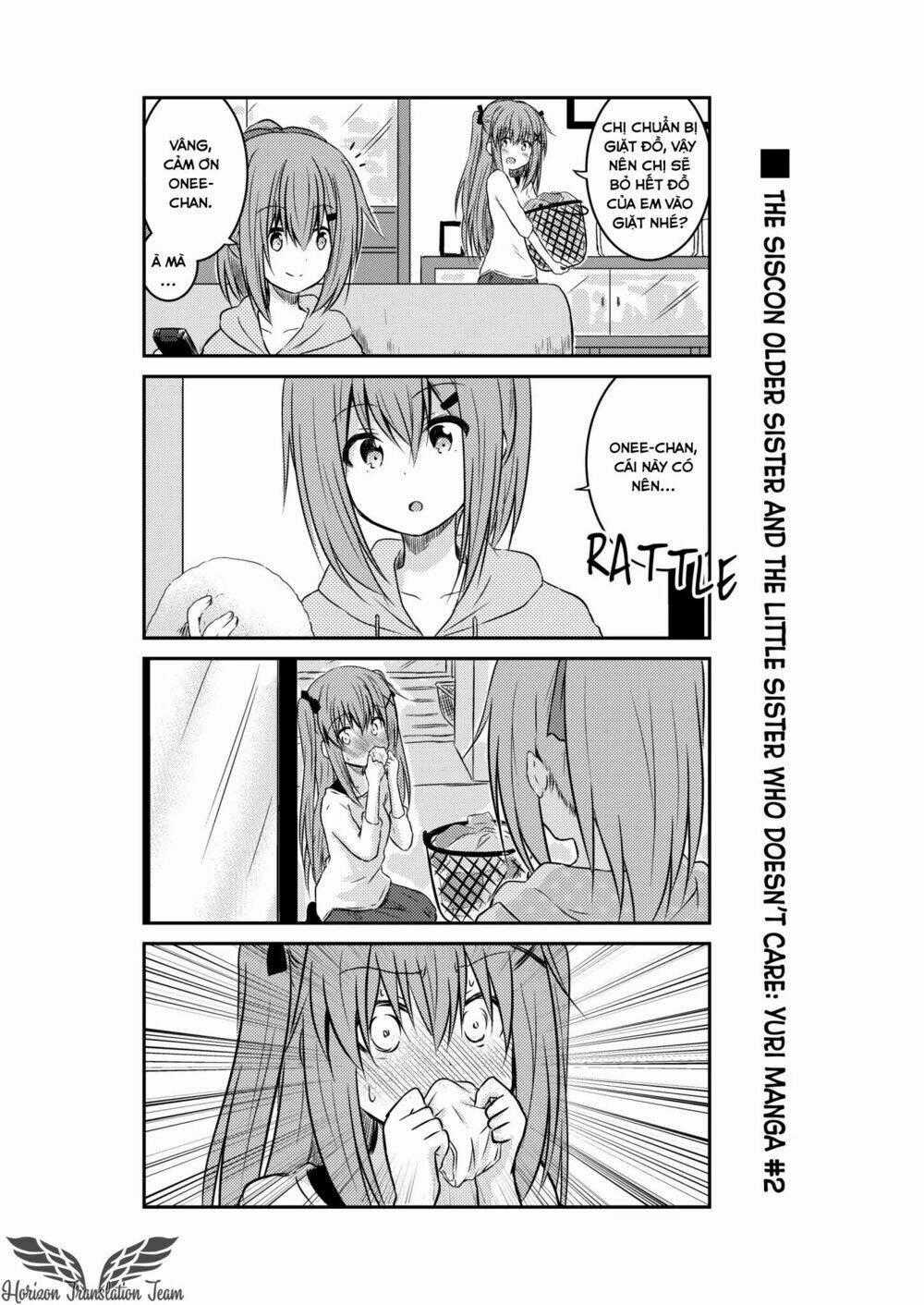 Siscon Onee-Chan To Ki Ni Shinai Imouto No Shimai Yuri Manga Okiba Chapter 1 trang 1