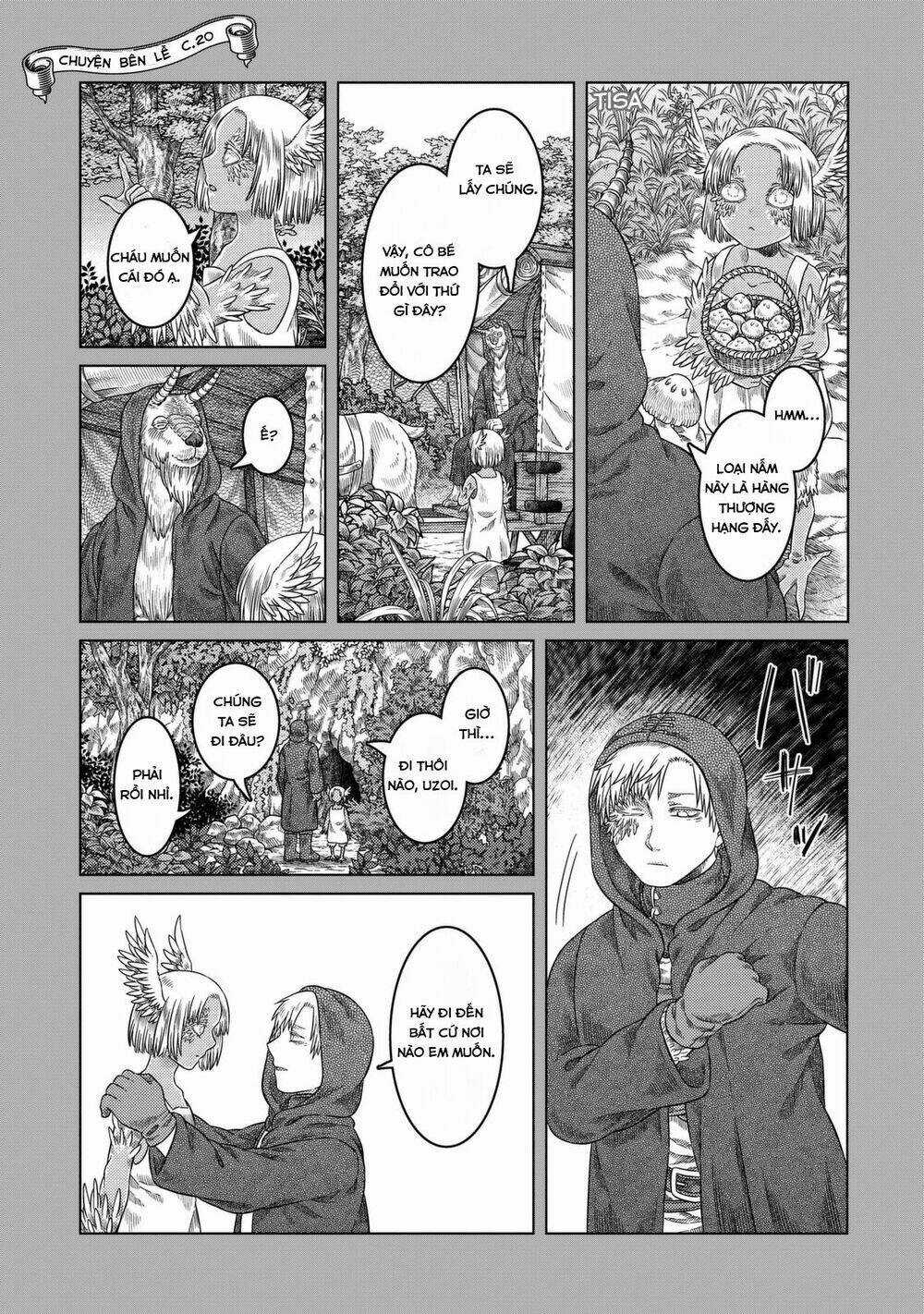 Somali To Mori No Kamisama Chapter 25.5 trang 1