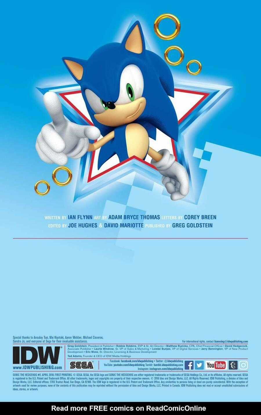 Sonic The Hedgehog Chapter 2 trang 1