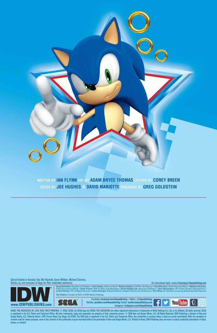 Sonic The Hedgehog Chapter 7 trang 1