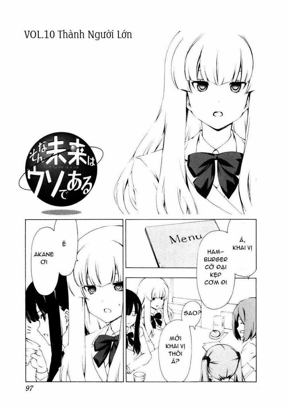 Sonna Mirai Wa Uso De Aru Chapter 10 trang 1