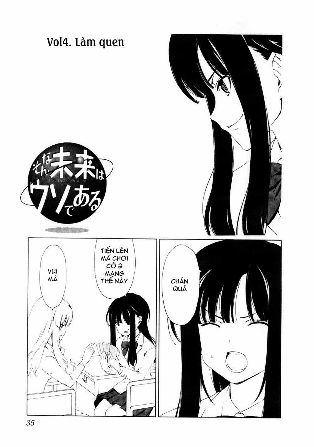 Sonna Mirai Wa Uso De Aru Chapter 4 trang 1