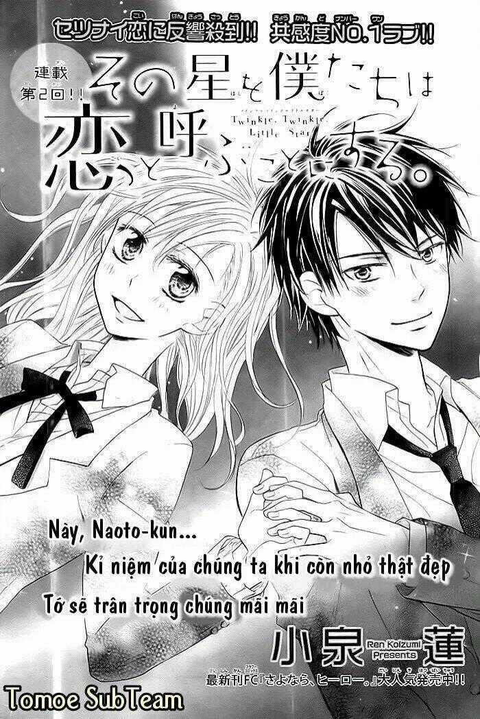 Sono Hoshi O Bokutachi Wa Koi To Yobu Koto Ni Suru Chapter 2 trang 1