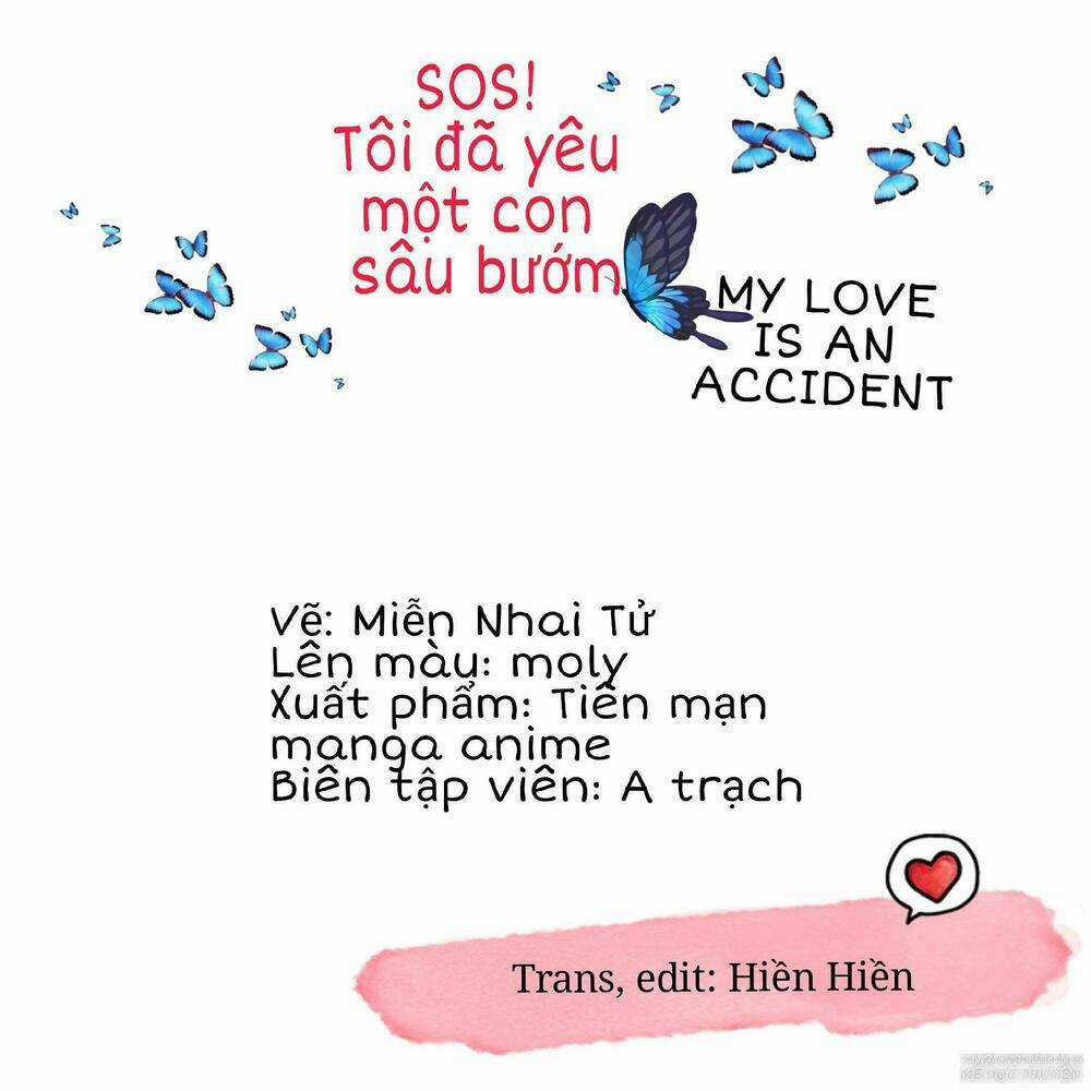 Sos! Tôi Đã Yêu Một Con Sâu Bướm Chapter 52 trang 0